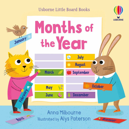 Little Board Books Months of the Year by Anna Milbourne