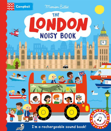 The London Noisy Book: A Press-the-page Sound Book Campbell Books 9781035055661