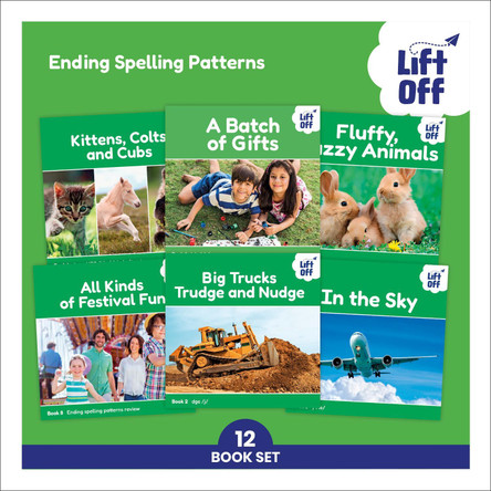 Phonic Books Lift Off Readers Ending Spelling Patterns by Phonic Books 9780241763308