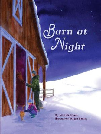 Barn at Night by Michelle Houts