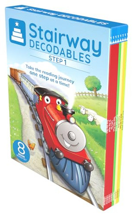 Stairway Decodables Step 1 (8-Book Boxed Set #1) by Leanna Koch 9798875223372