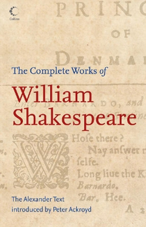 Collins Complete Works Of Shakespeare by William Shakespeare 9780007208319