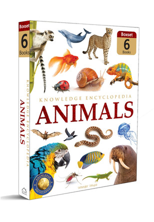 Knowledge Encyclopedia Animals by Wonder House Books 9789354400322