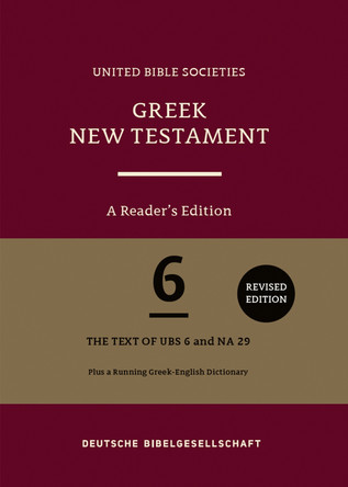 Greek New Testament (Ubs6): A Reader's Edition (Hardcover) by Barclay M Newman 9783438053114