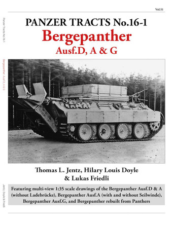 Panzer Tracts No.16-1: Bergepanther by Thomas Jentz 9781915969026