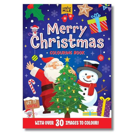 Merry Christmas Colouring Book 9781923457058