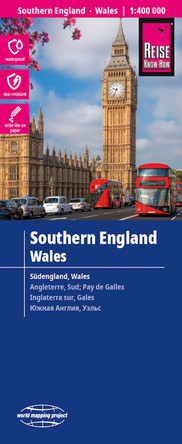 Southern England and Wales Map: 1:400,000 scale 9783831774685