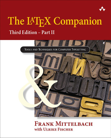 The LaTeX Companion: Part II by Frank Mittelbach 9780135480229