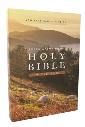 NKJV Super Giant Print New Testament, Softcover, Red Letter, Comfort Print Thomas Nelson 9781400353163