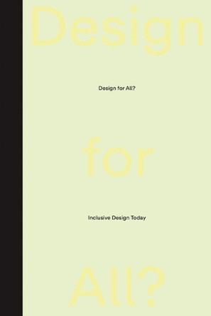 Design for All? by Evelyn Steiner 9783959057950