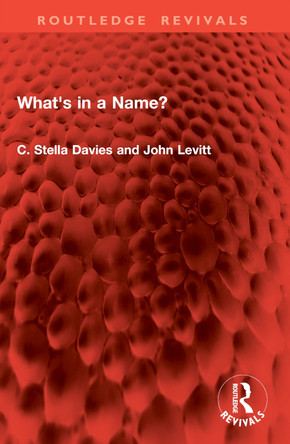 What's in a Name? C Stella Davies 9781032830544