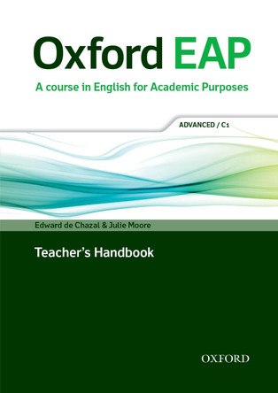 Oxford EAP: Advanced/C1: Teacher's Book, DVD and Audio CD Pack by  9780194001823