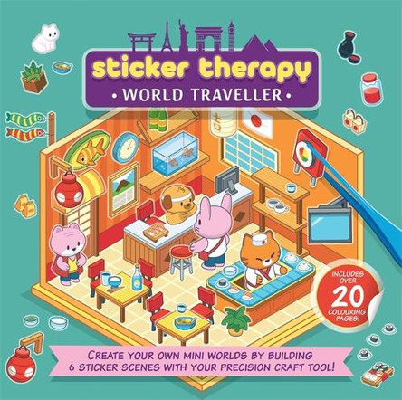 Sticker Therapy: World Traveller Igloo Books Ltd 9781805851295