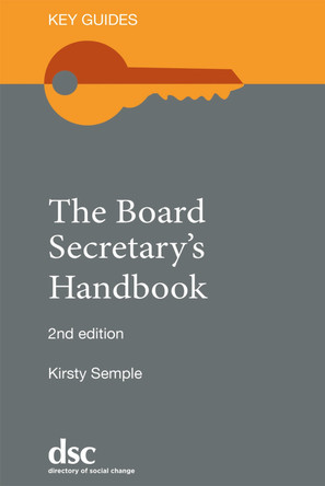The Board Secretary's Handbook Kirsty Semple 9781784821579