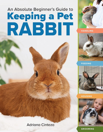 An Absolute Beginner's Guide to Keeping a Pet Rabbit: Handling, Feeding, Housing, and Grooming by Adriana Cinteza 9781635868654