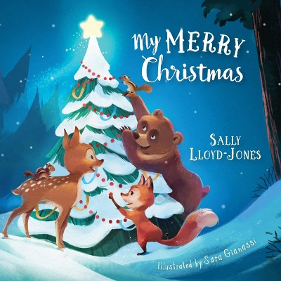 My Merry Christmas (padded board book) by Sally Lloyd-Jones 9781433648953