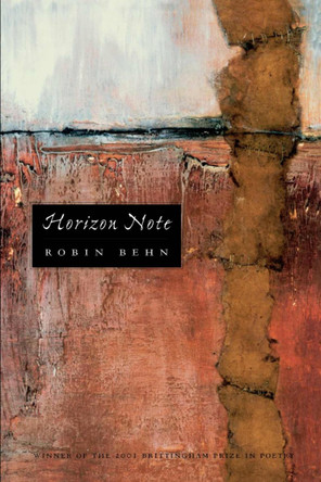 Horizon Note by Robin Behn 9780299175344