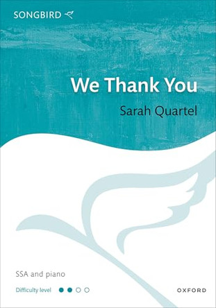 We Thank You by Sarah Quartel 9780193581159