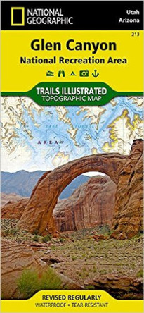 Glen Canyon National Recreation Area: Trails Illustrated National Parks by National Geographic Maps 9781566953436