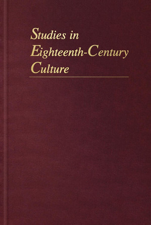 Studies in Eighteenth-Century Culture: Volume 42 by Dr. Lisa Forman Cody 9781421409511 [USED COPY]