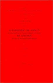 A Panegyric on Apollo, Archimandrite of the Monastery of Isaac, by Stephen, Bishop of Heracleopolis Magna: T. by K. H. Kuhn 9789042904354
