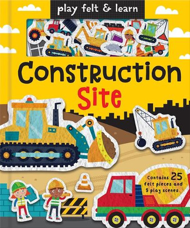 Play Felt Construction Site by Alice Barker 9781835554623