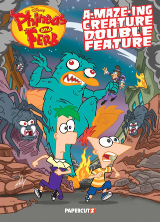Phineas and Ferb's A-MAZE-ing Creature Double Feature: Volume 1 by Scott Peterson 9781545813225