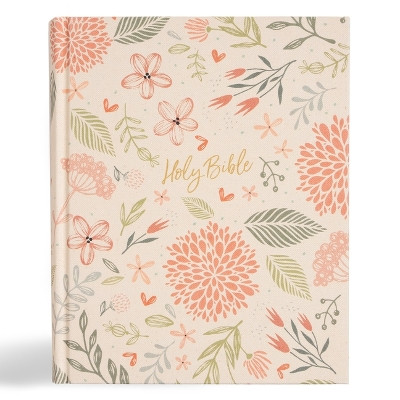 CSB Notetaking Bible, Expanded Reference Edition, Floral Cloth Over Board by Csb Bibles by Holman 9798384502234