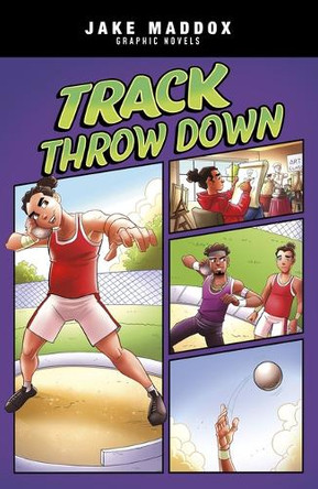 Track Throw Down by Jake Maddox 9781669084990