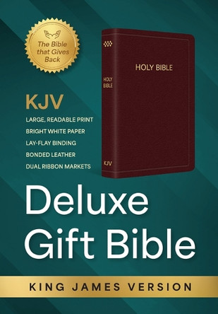 KJV Holy Bible: Deluxe Gift Bible - Burgundy Bonded Leather: King James Version Bible by Global Publishing Partners 9798893170061