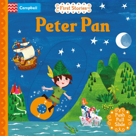 Peter Pan: A Push, Pull, Slide Book Miriam Bos 9781035081097