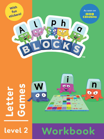 Alphablocks Letter Games (Orange Level Workbook) Alphablocks 9781836892007