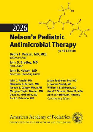 2026 Nelson's Pediatric Antimicrobial Therapy 9781610028813