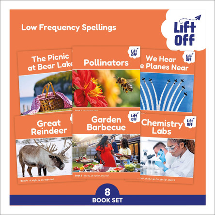 Phonic Books Lift Off Readers Low Frequency Spellings by Phonic Books 9780241775202