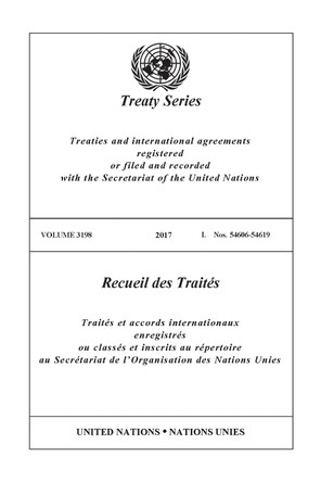 Treaty Series 3198 by United Nations Office of Legal Affairs 9789210032995