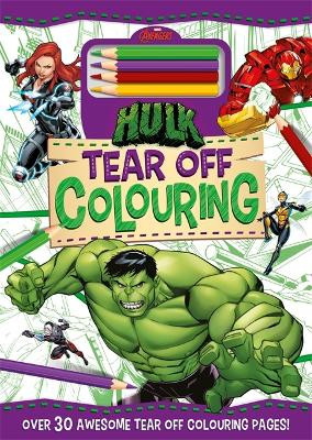 Marvel Avengers Hulk: Tear Off Colouring by Autumn Publishing 9781803684888