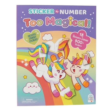 Sticker by Number Unicorn Fun by Erik Buikema 9798890191915
