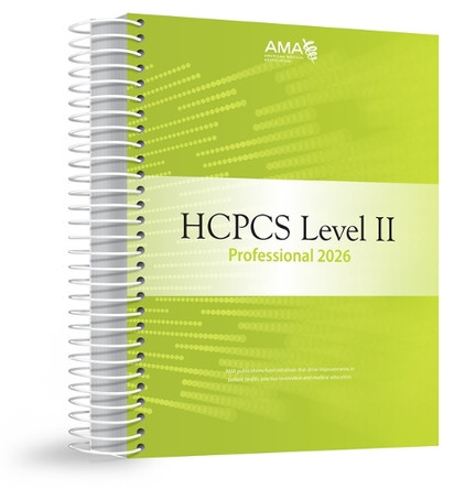 HCPCS 2026 Level II Professional Edition by American Medical Association 9781640163300