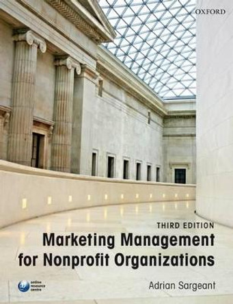 Marketing Management for Nonprofit Organizations by Adrian Sargeant