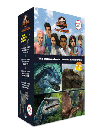 Camp Cretaceous: The Deluxe Junior Novelization Boxed Set (Jurassic World: Camp Cretaceous) by Steve Behling 9780593566428