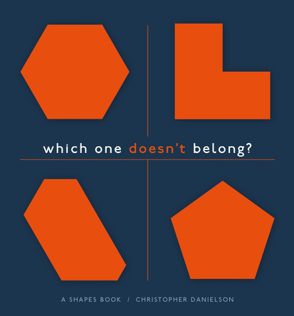 Which One Doesn't Belong?: A Shapes Book, Softcover 5 pack by Christopher Danielson 9781625311306