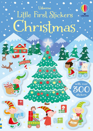 Little First Stickers Christmas by Kirsteen Robson 9781474956604