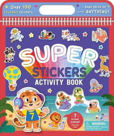 Super Stickers Activity Book: With Over 100 Reusable Stickers! by Igloobooks 9781837955763