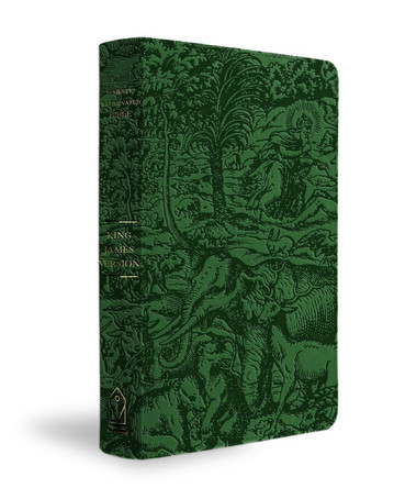 KJV Majestic Illuminated Bible (Emerald LeatherLuxe) by FaithWords 9781546009764