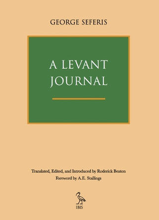 A Levant Journal George Seferis 9780819502636