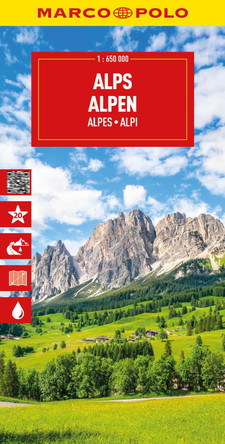 Alps Marco Polo Map by Marco Polo 9783575022028