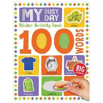 100 My Busy Day Words Sticker Activity by Make Believe Ideas 9781789476194