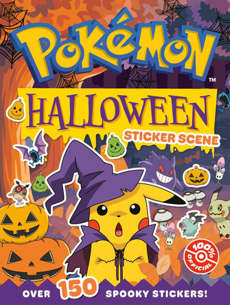 Pokémon Halloween Sticker Scene Pokémon 9780008755676