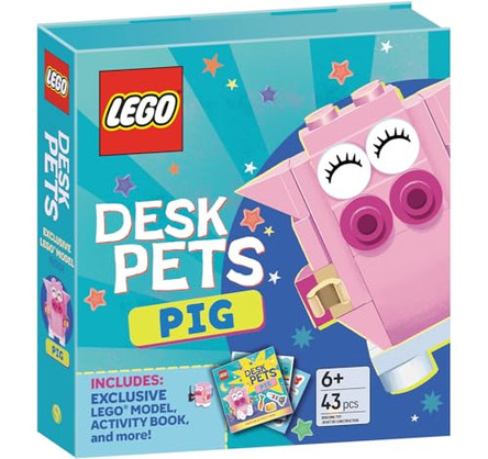 Lego(r) Books. Desk Pets: Pig by Ameet Sp Z O O 9781464290183