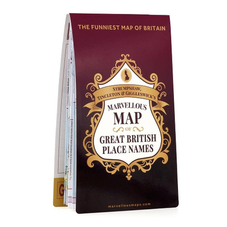 S T & G's Marvellous Map of Great British Place Names by  9781999784546